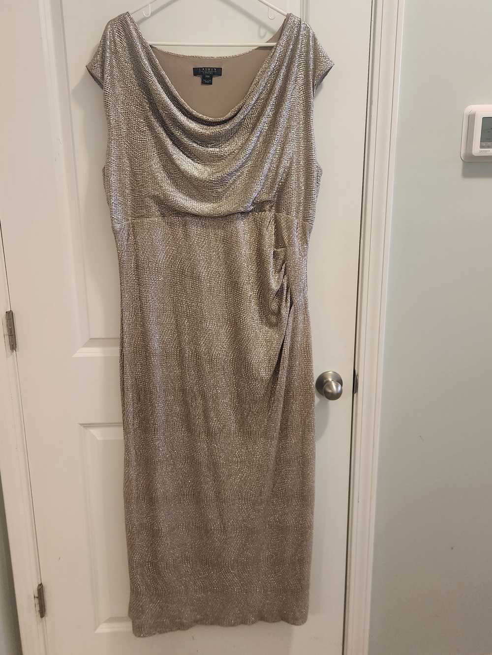Lauren Ralph Lauren Metallic Gold Dress